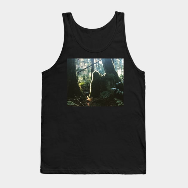 Green Man of Gabriola Spying on me… Tank Top by drumweaver